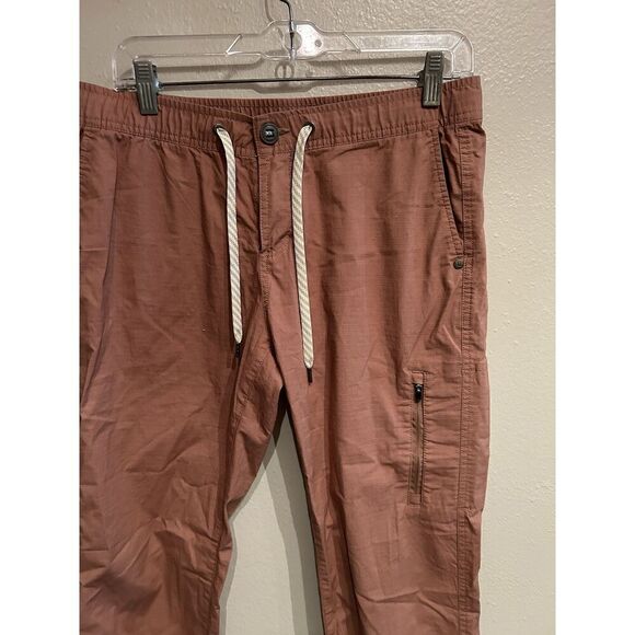 Vuori Women’s Large Pink Peach Ripstop Pants - Picture 2 of 7